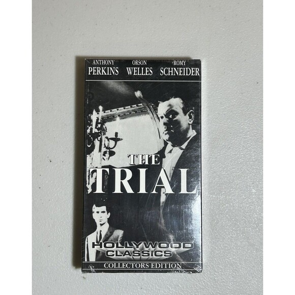 The Trial Collectors Edition VHS Movie New Sealed Collector’s Edition B&W Film - Picture 1 of 3